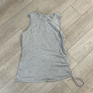 LULULEMON Grey Tank Sinch Size 6
